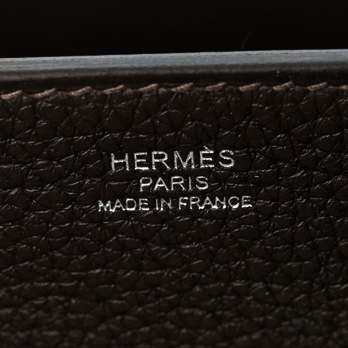Hermes Togo Swift Medor Bag Bai Brun 6 of 12