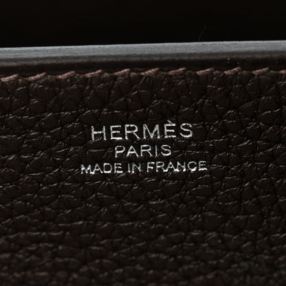 Hermes Togo Swift Medor Bag Bai Brun 6 of 12