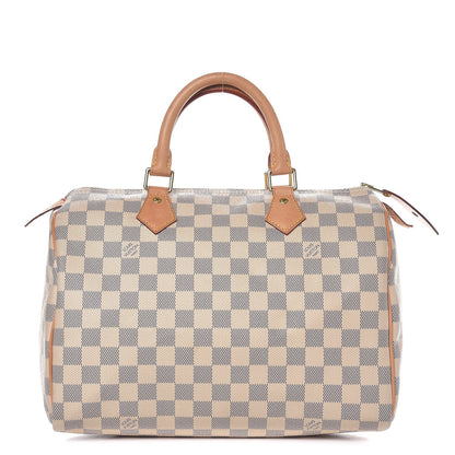 Louis Vuitton Damier Azur Speedy 30 1 of 10