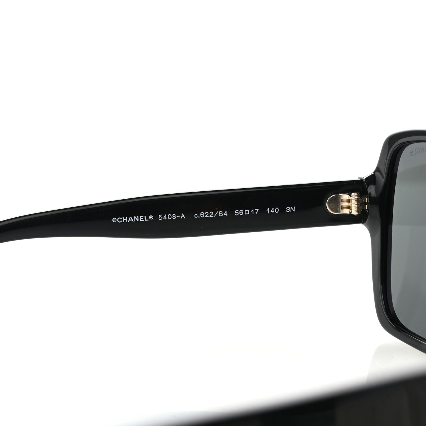 Acetate Square Sunglasses 5408-A Black