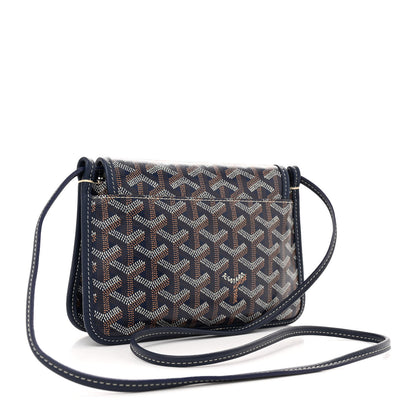 Goyard Goyardine Plumet Wallet Clutch Navy 3 of 10