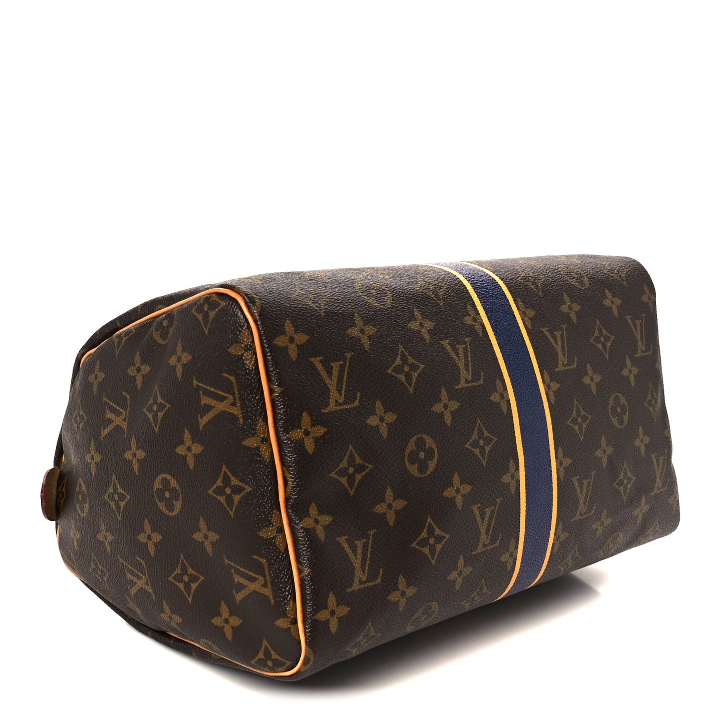 Monogram My LV Heritage Speedy 30 Blue Marine Yellow