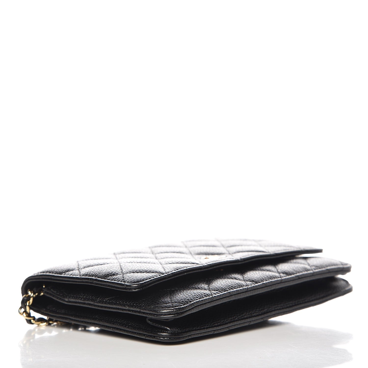 Chanel Caviar Quilted Wallet On Chain WOC Black 4 of 8