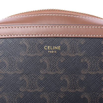 Celine Triomphe Canvas Small Camera Bag Tan 7 of 10