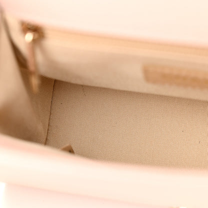 Chanel Grained Calfskin Quilted Small Label Click Flap Bag Pink 12 of 12