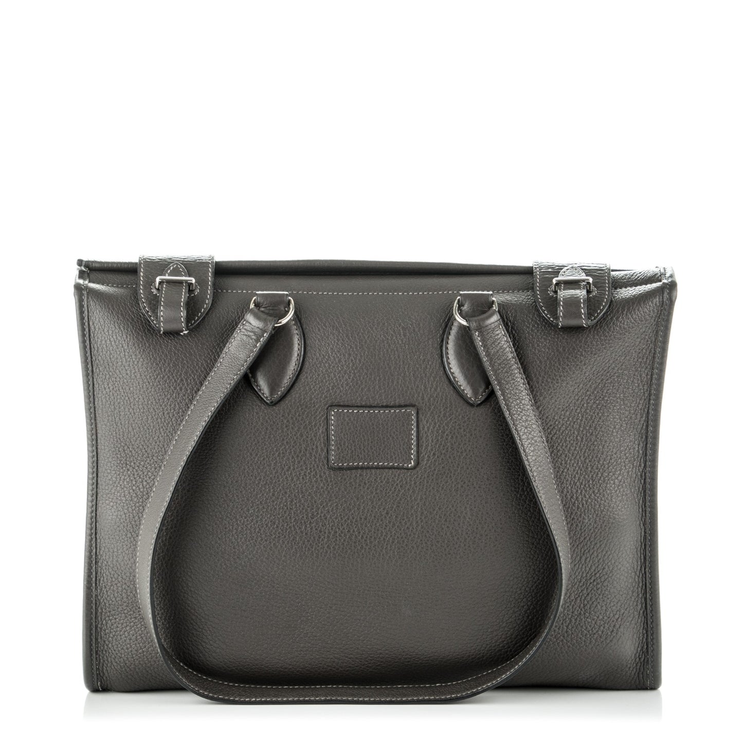Taurillon Clemence Shoulder Bag Graphite