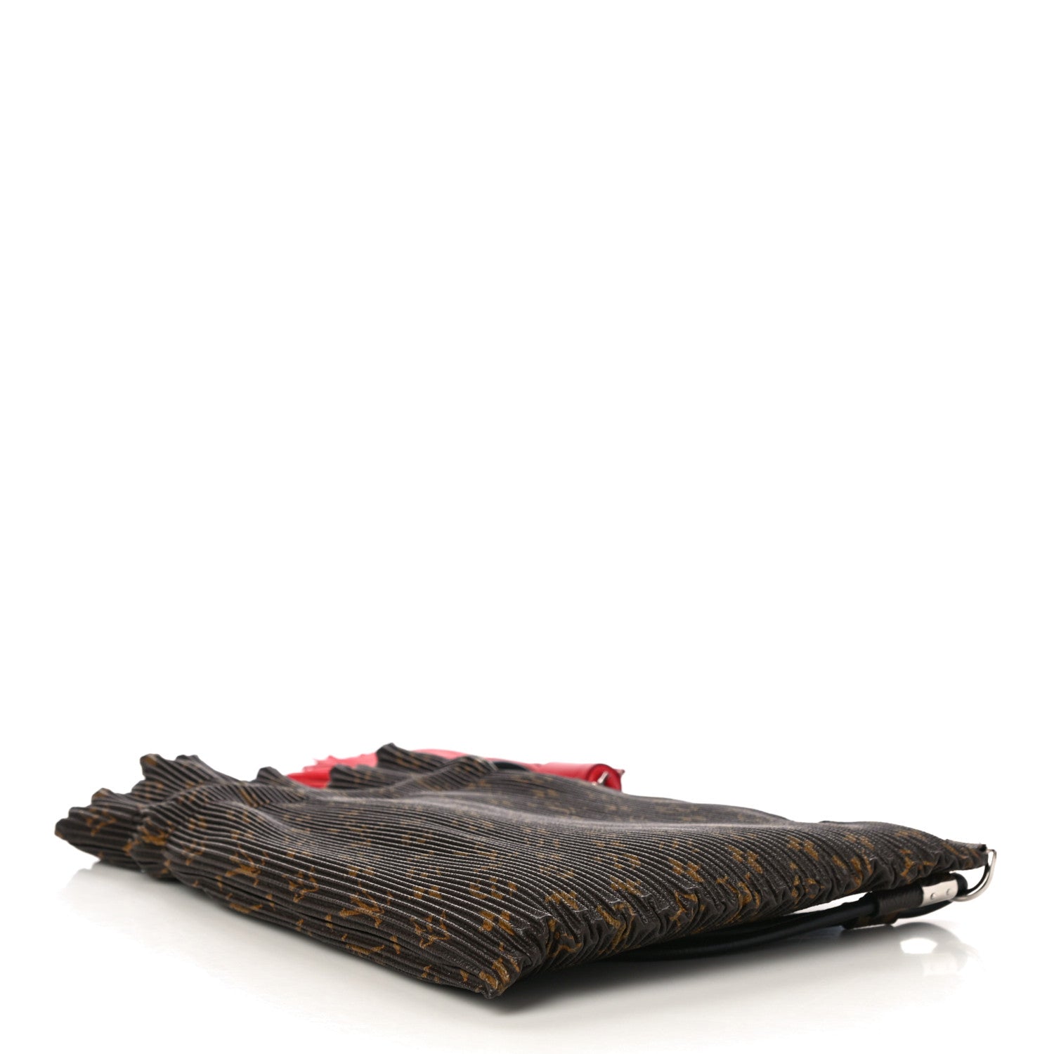 Louis Vuitton Monogram Canvas Pleated Explorer Bag PM 4 of 9