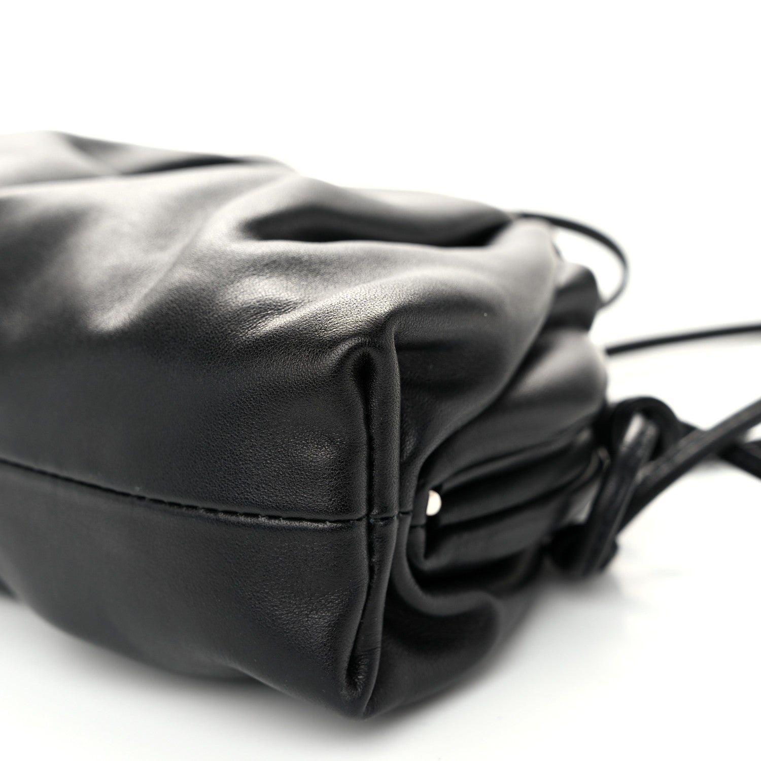 Bottega Veneta Butter Calfskin The Mini Pouch Black 10 of 10