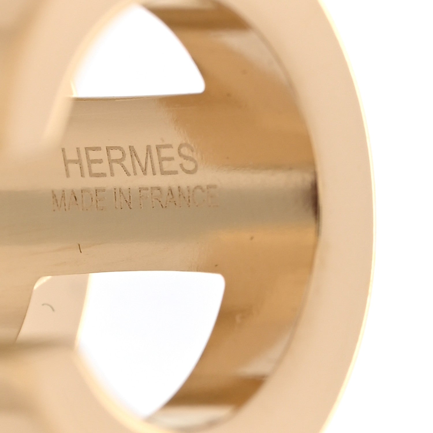 Hermes Permabrass Mini H Perle Twilly Ring Rouge H 3 of 5