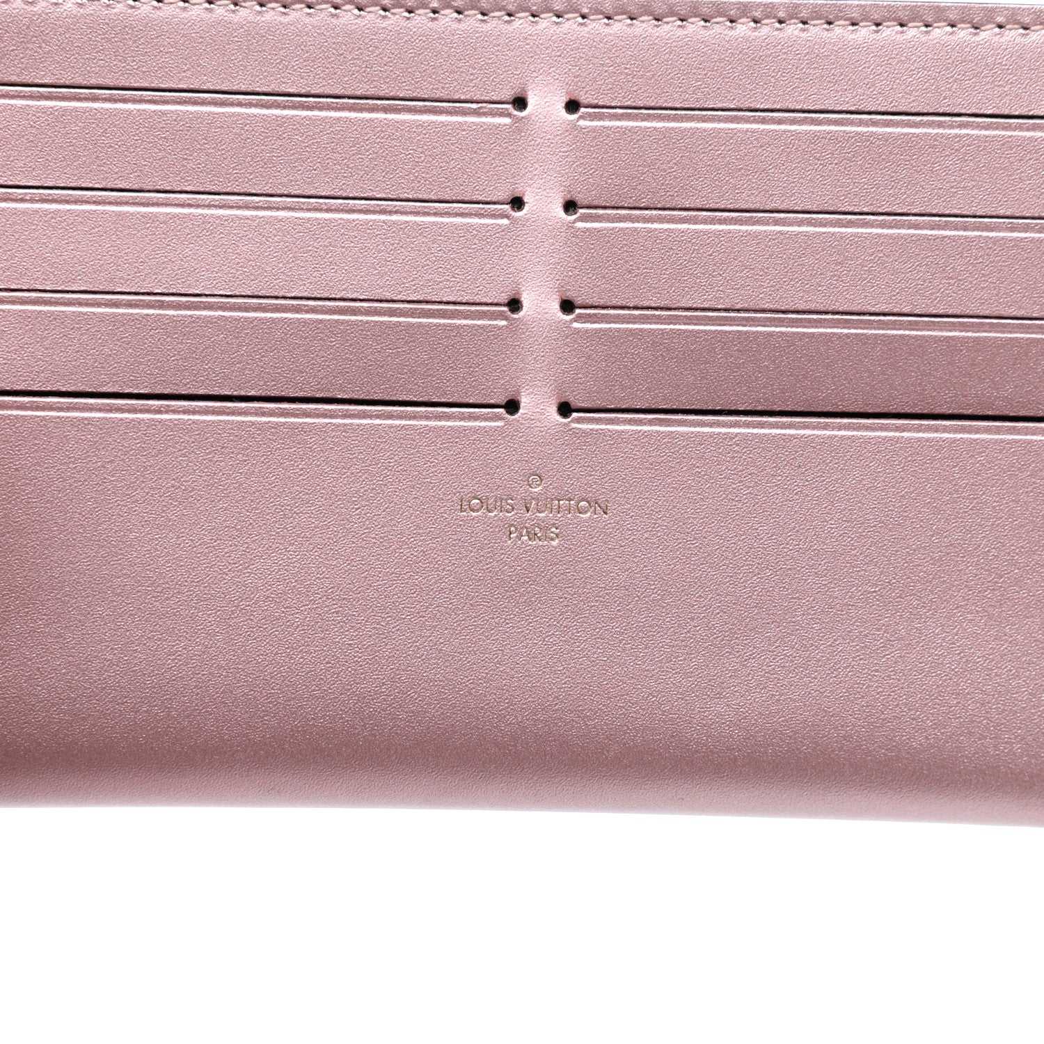 Louis Vuitton Vernis Pochette Felicie Chain Wallet Metallic Pale Pink 13 of 13