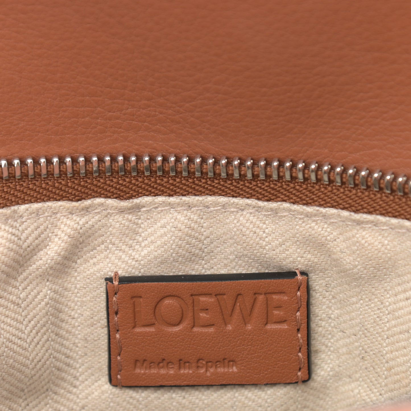 Calfskin Small Puzzle Bag Tan