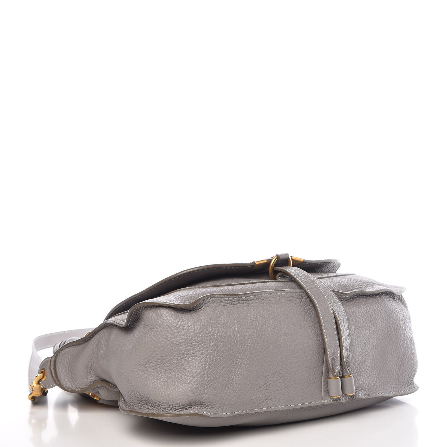 Calfskin Medium Marcie Satchel Cashmere Grey