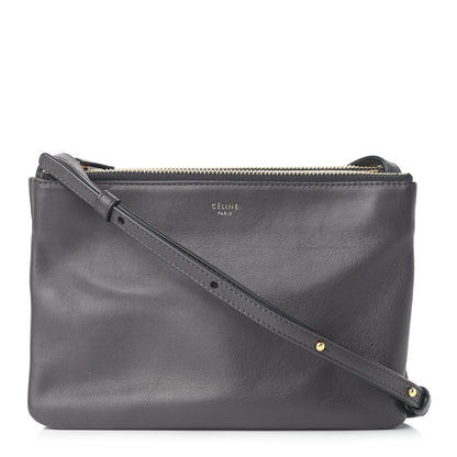 Celine Lambskin Small Trio Crossbody Bag 1 of 12