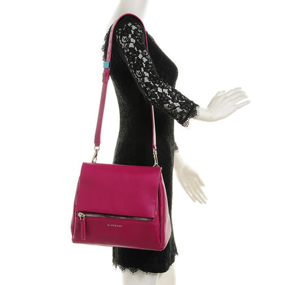 Givenchy Textured Calfskin Small Pandora Pure Flap Bag Orchid Purple 2 of 8