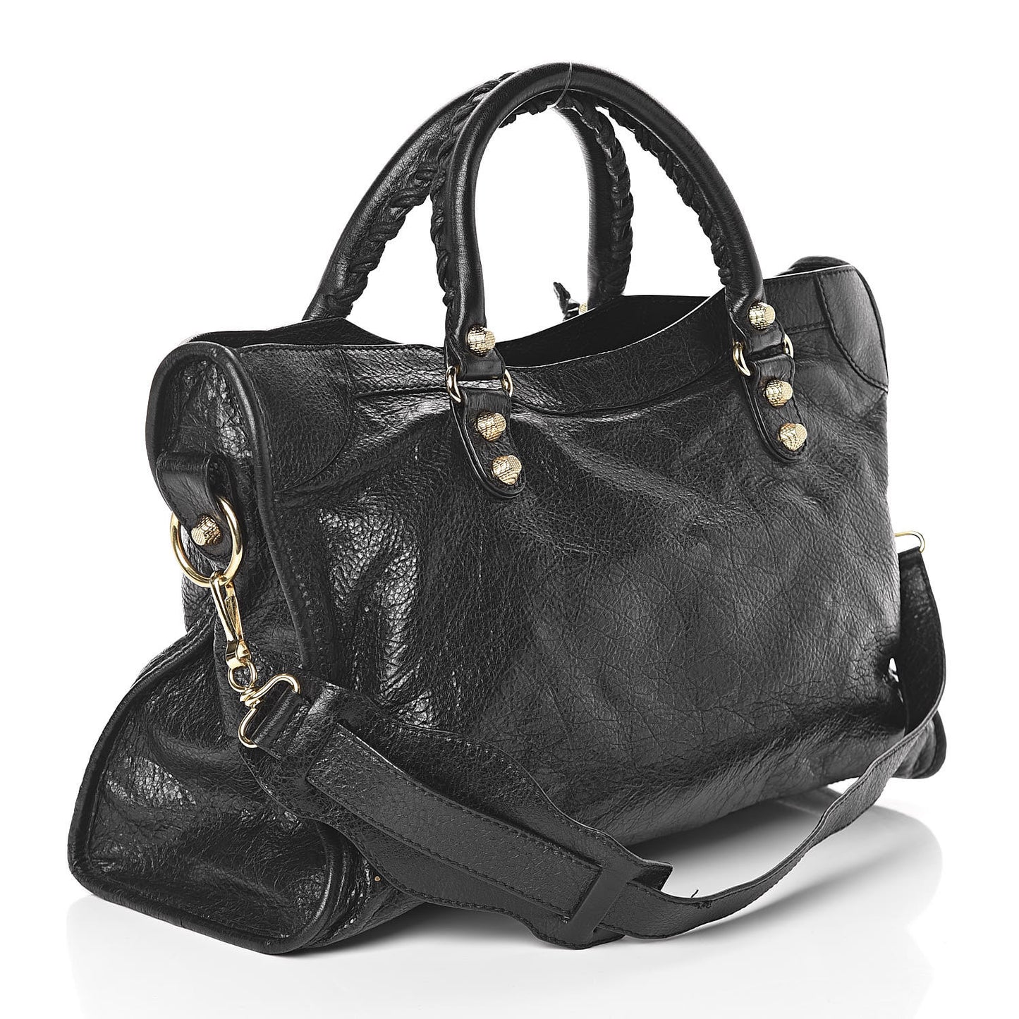 Agneau Giant 12 Gold Hardware City Black