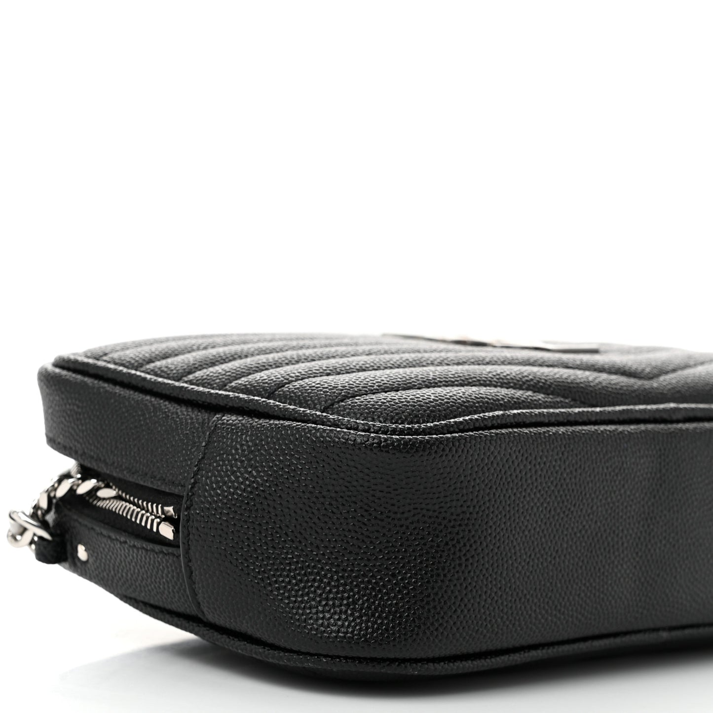 Grain De Poudre Matelasse Monogram Mini Lou Camera Bag Black