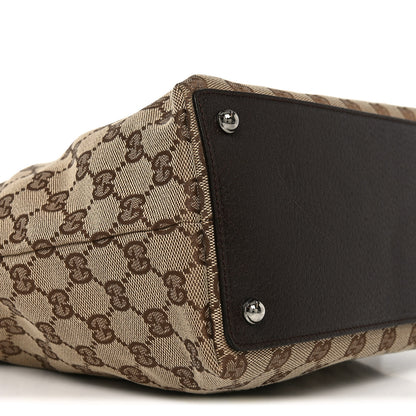 Gucci Monogram Large Eclipse Tote Brown 8 of 9
