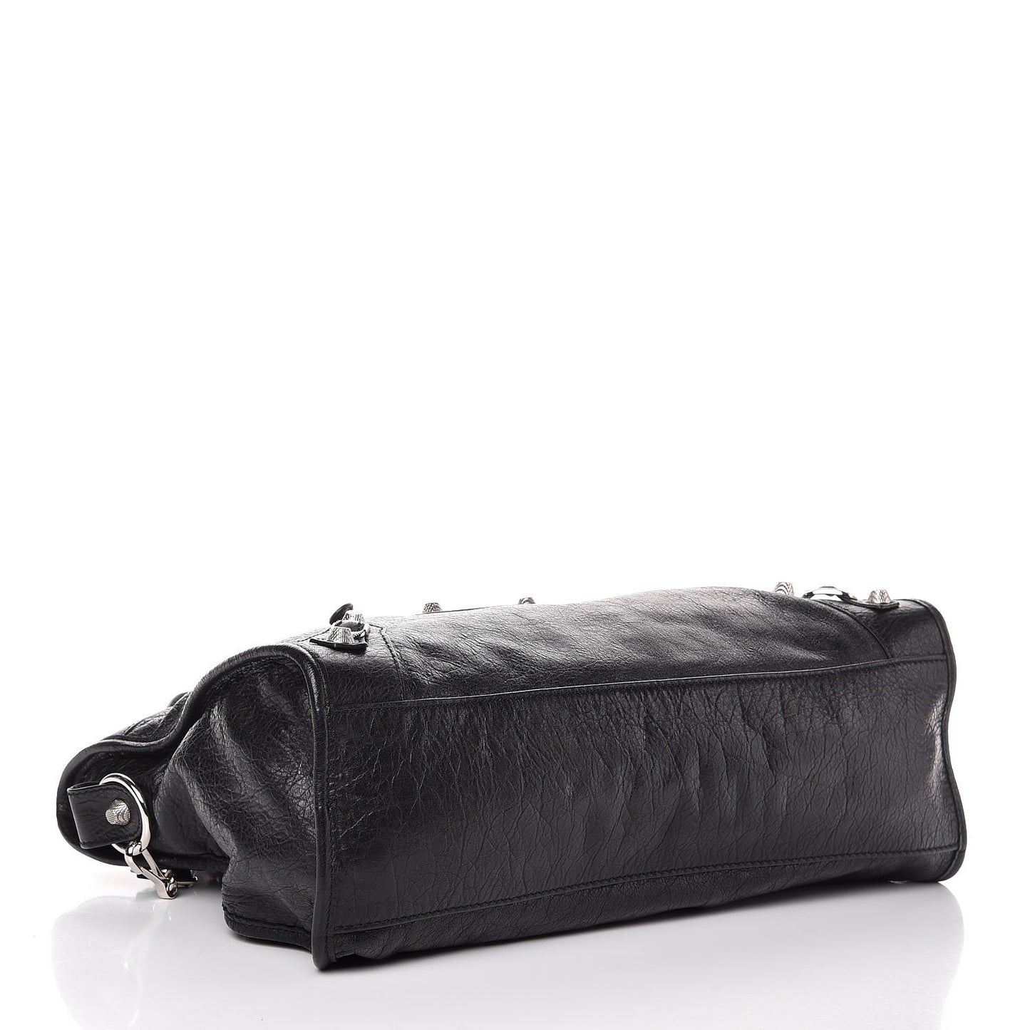 Agneau Giant 12 Silver Hardware City Black