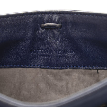 Bottega Veneta Nappa Intrecciato Mini Shoulder Bag Navy Blue 6 of 13