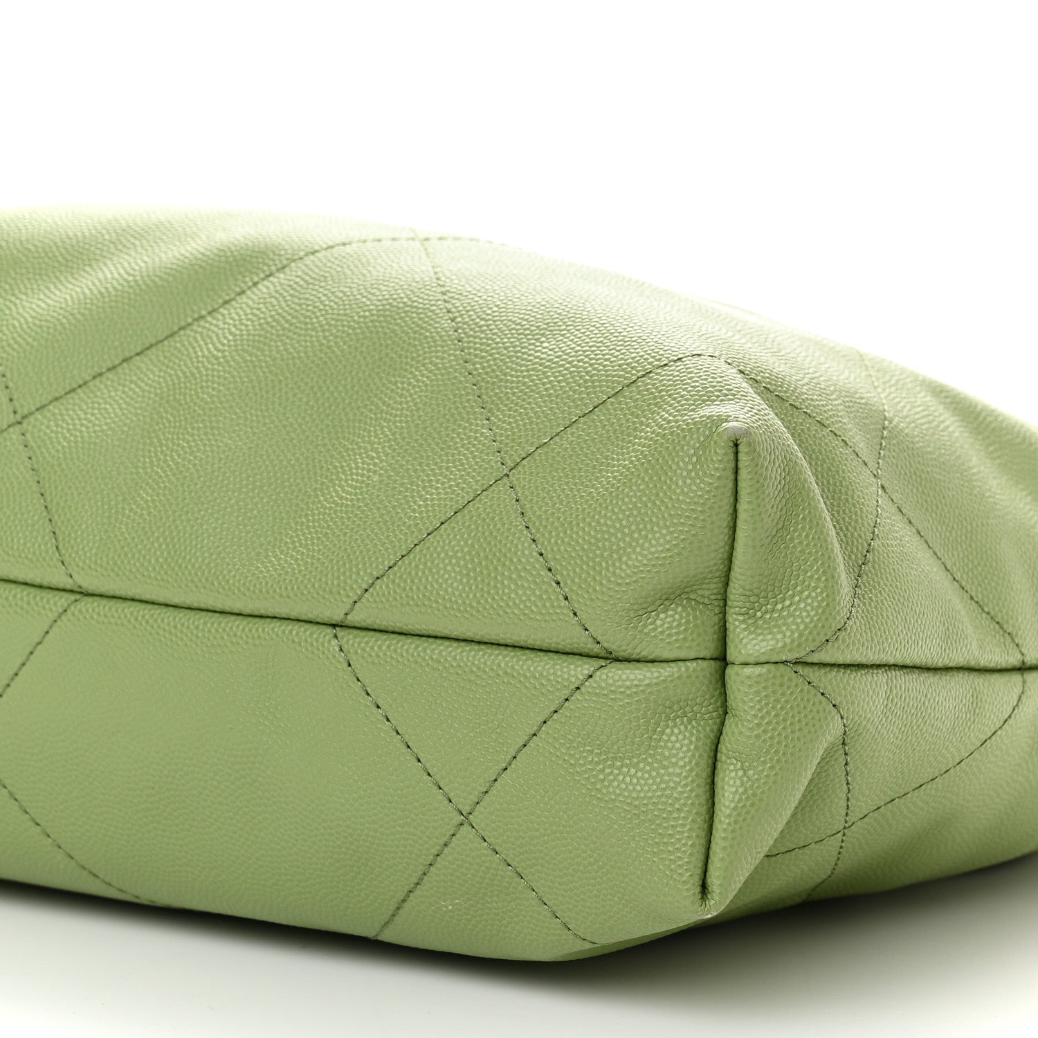 Chanel Shiny Caviar Quilted Small Chanel 22 Green 11 of 11