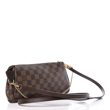 Louis Vuitton Damier Ebene Eva Clutch 3 of 9