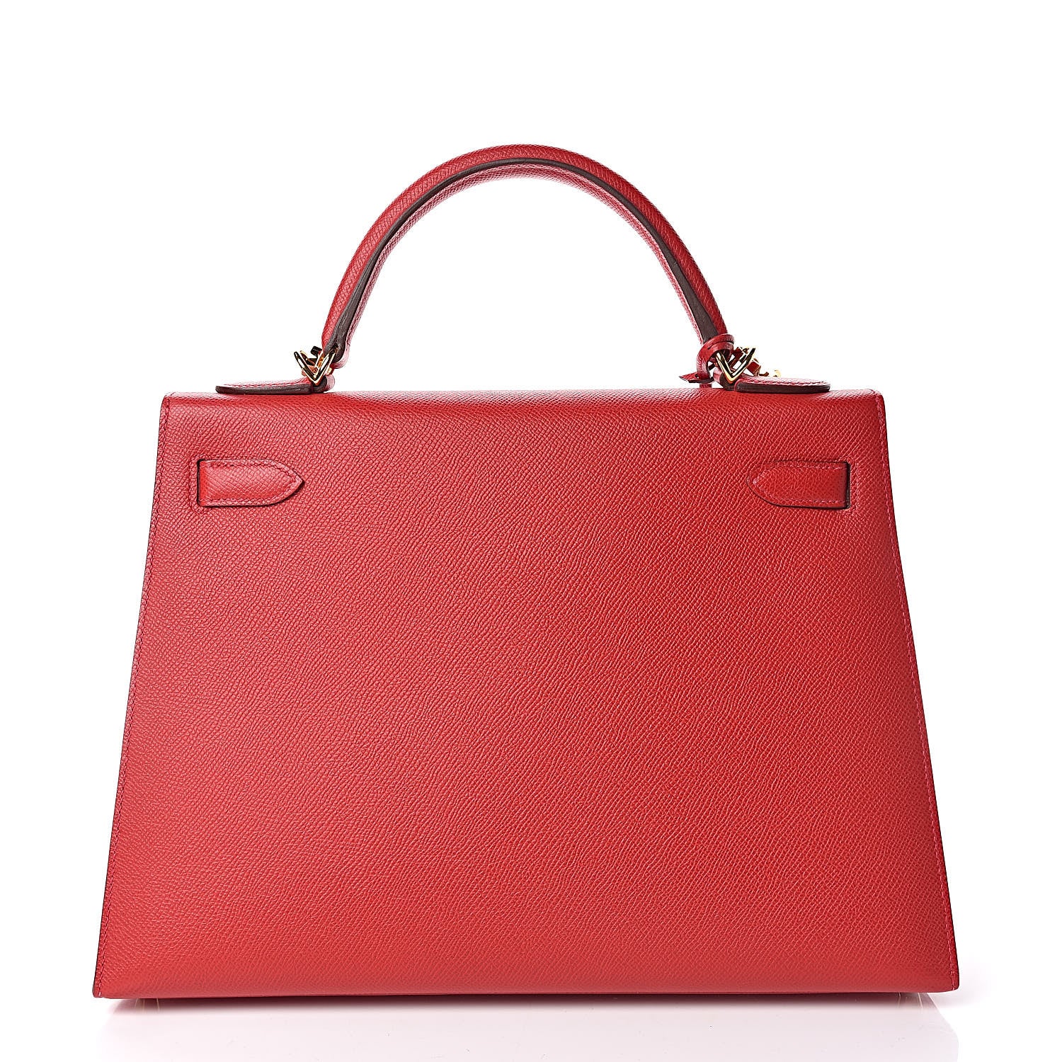 Hermes Epsom Kelly Sellier 32 Rouge Casaque 4 of 35