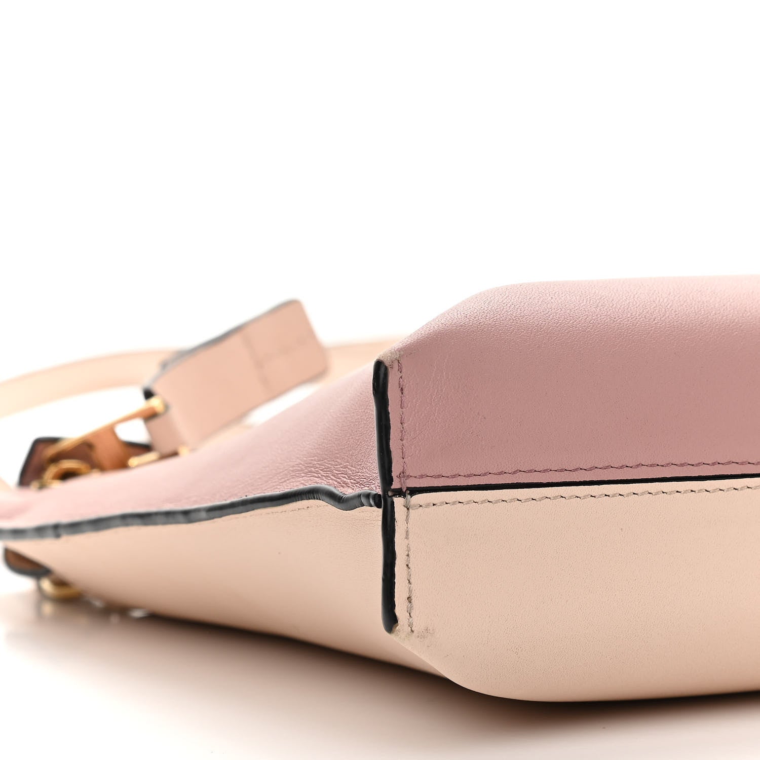 Loewe Calfskin T Pouch Bag Blush Ash 9 of 10