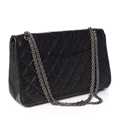 Chanel Aged Calfskin Quilted 2.55 Reissue 227 Flap Black 2 of 10