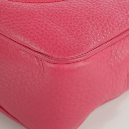 Gucci Pebbled Calfskin Small Soho Disco Bag Pink 9 of 9