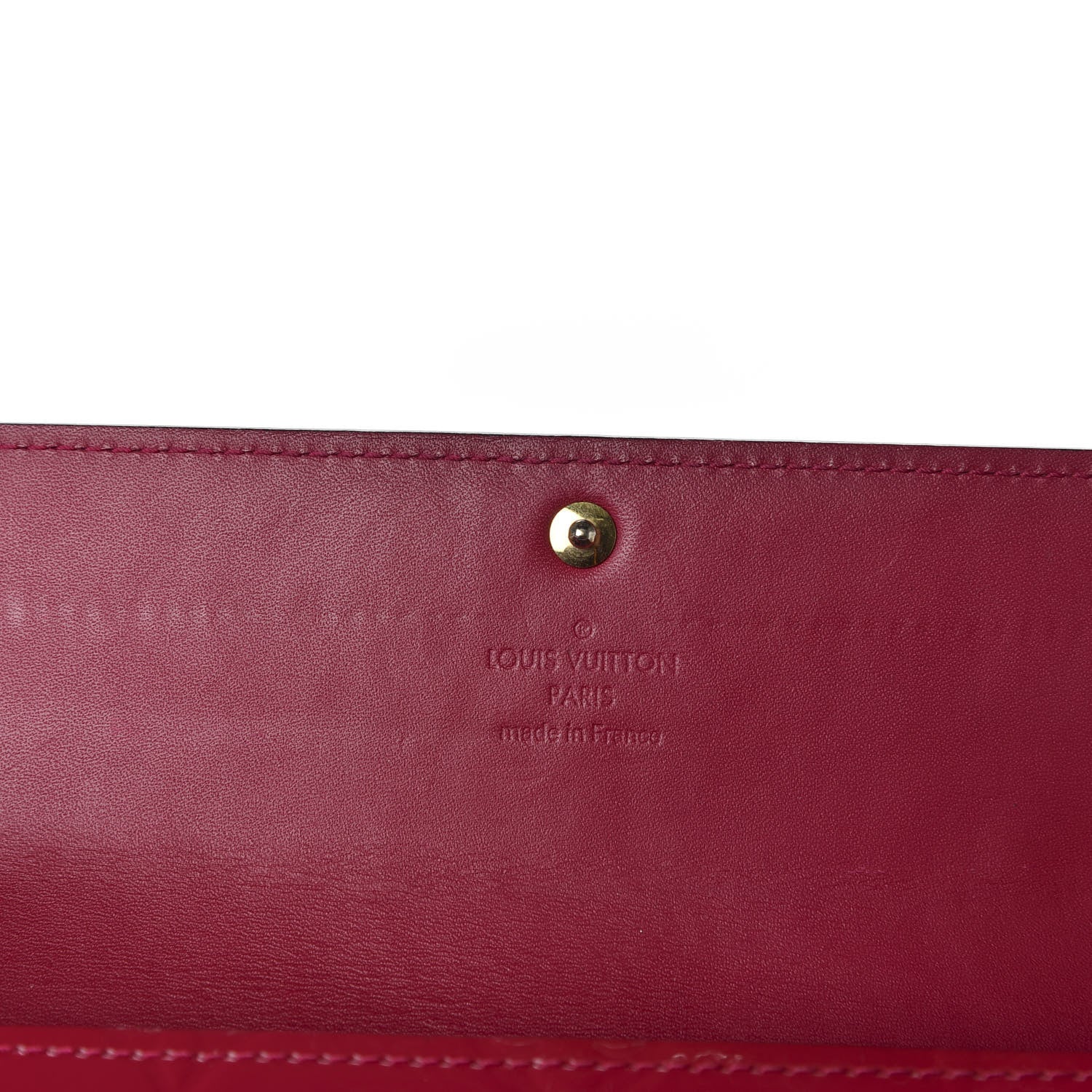 Louis Vuitton Vernis Sarah Wallet Rose Indien 7 of 7