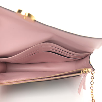 Louis Vuitton Monogram Flore Chain Wallet Rose Ballerine 5 of 11