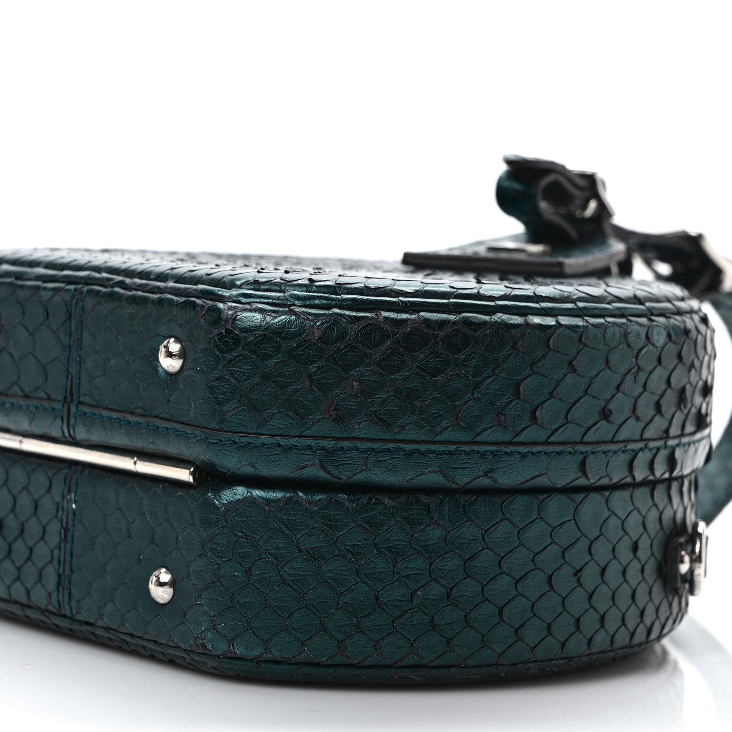 Louis Vuitton Snakeskin Petite Boite Chapeau Deep Green 8 of 8
