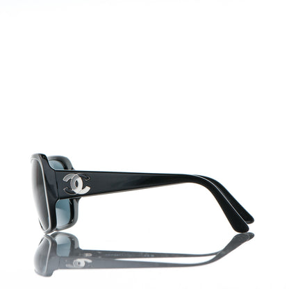 Chanel Enamel CC Sunglasses 5101 Black 3 of 9
