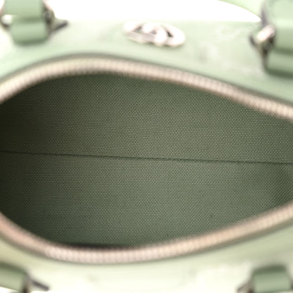 Gucci Denim GG Monogram Calfskin Mini Ophidia Top Handle Bag Pale Green 5 of 10