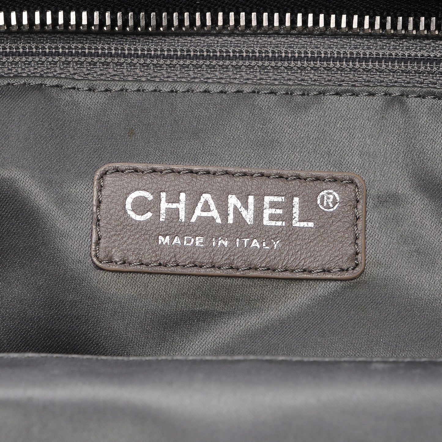 Lambskin East West Sharpei Shopping Tote Black