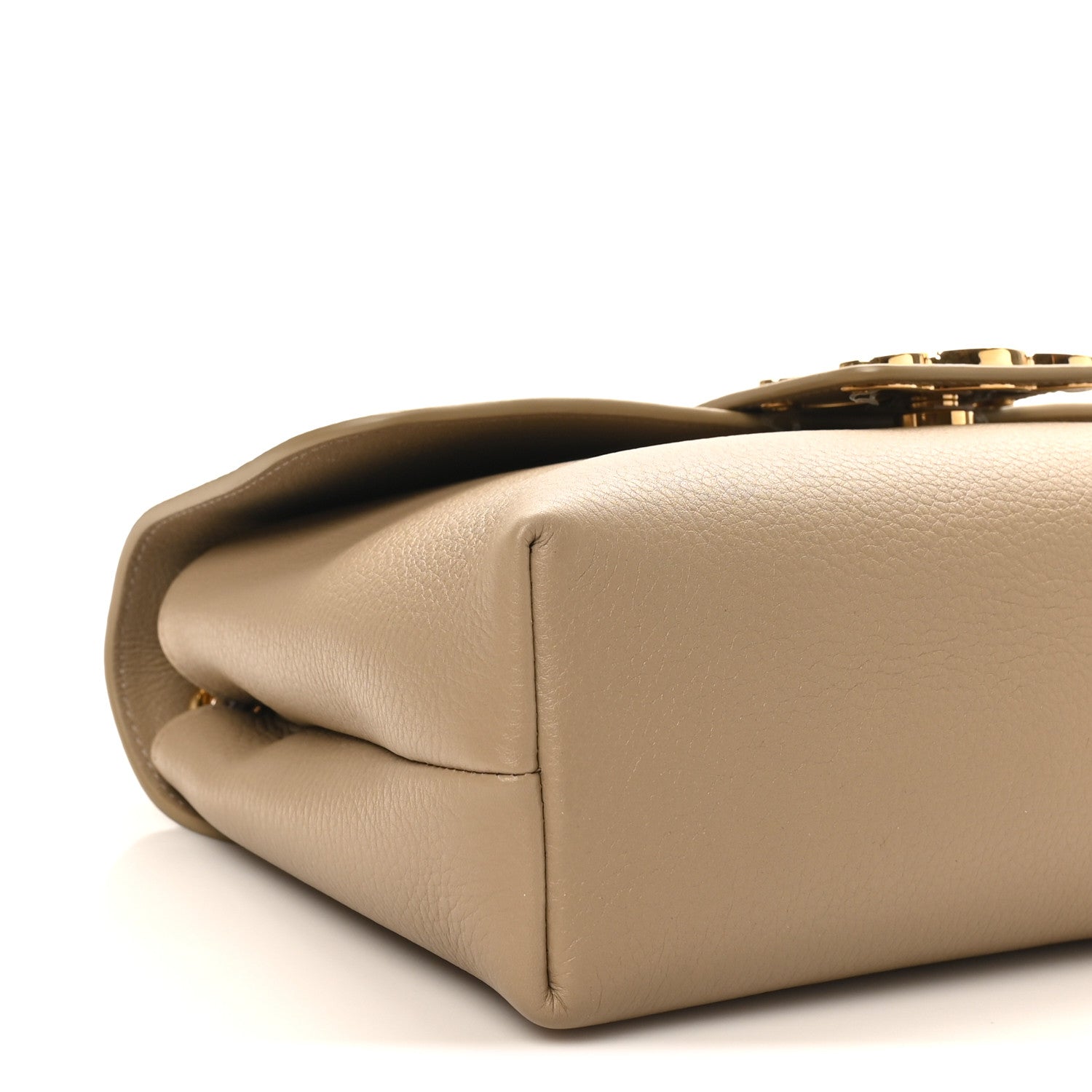Celine Supple Calfskin Medium Victoire Bag Brown Sepia 1829122