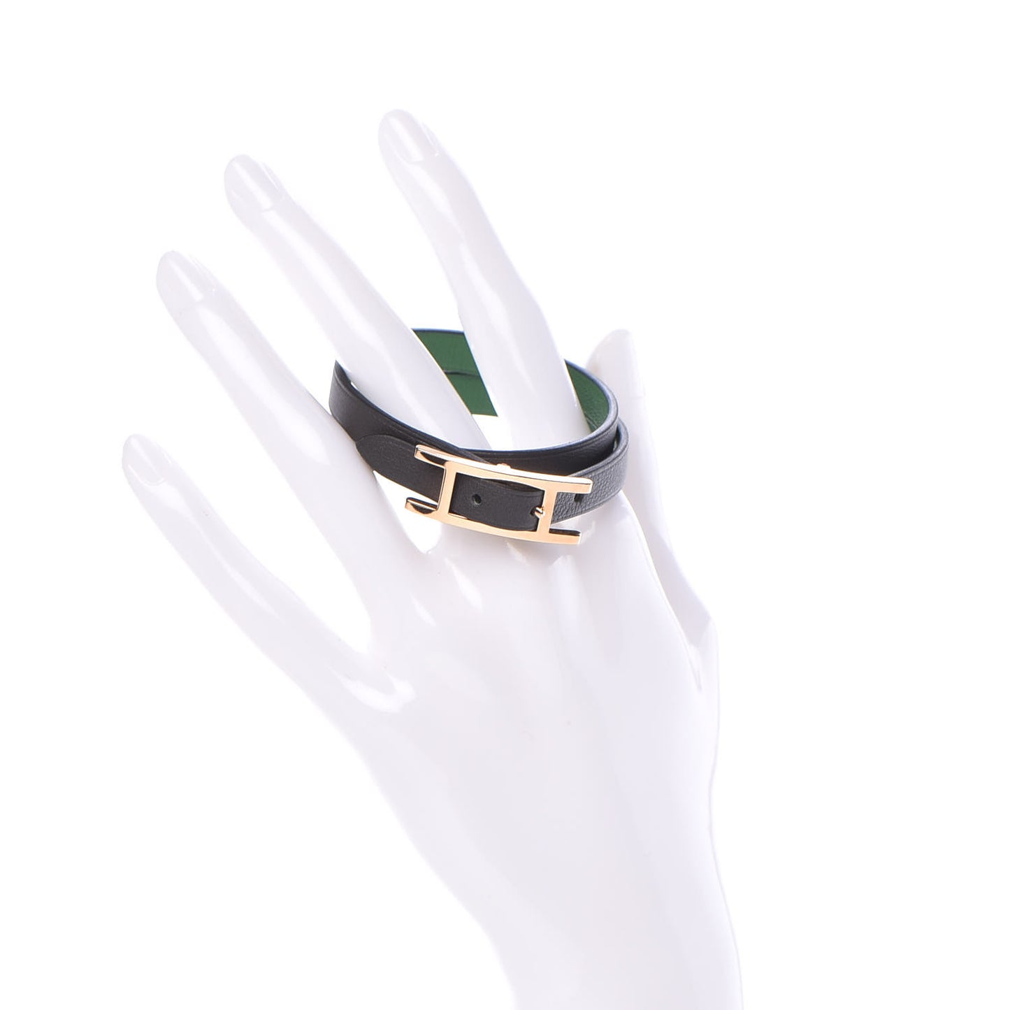 Swift Behapi Double Tour Bracelet T1 Graphite Vert Bengale