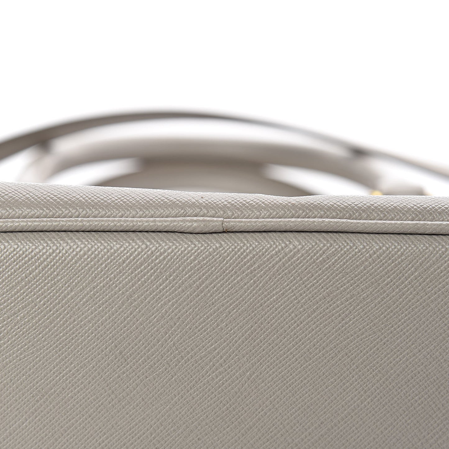 Saffiano Small Galleria Double Zip Tote Pomice
