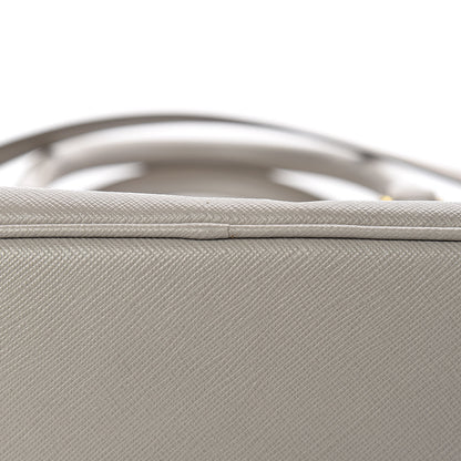 Prada Saffiano Small Galleria Double Zip Tote Pomice 13 of 16