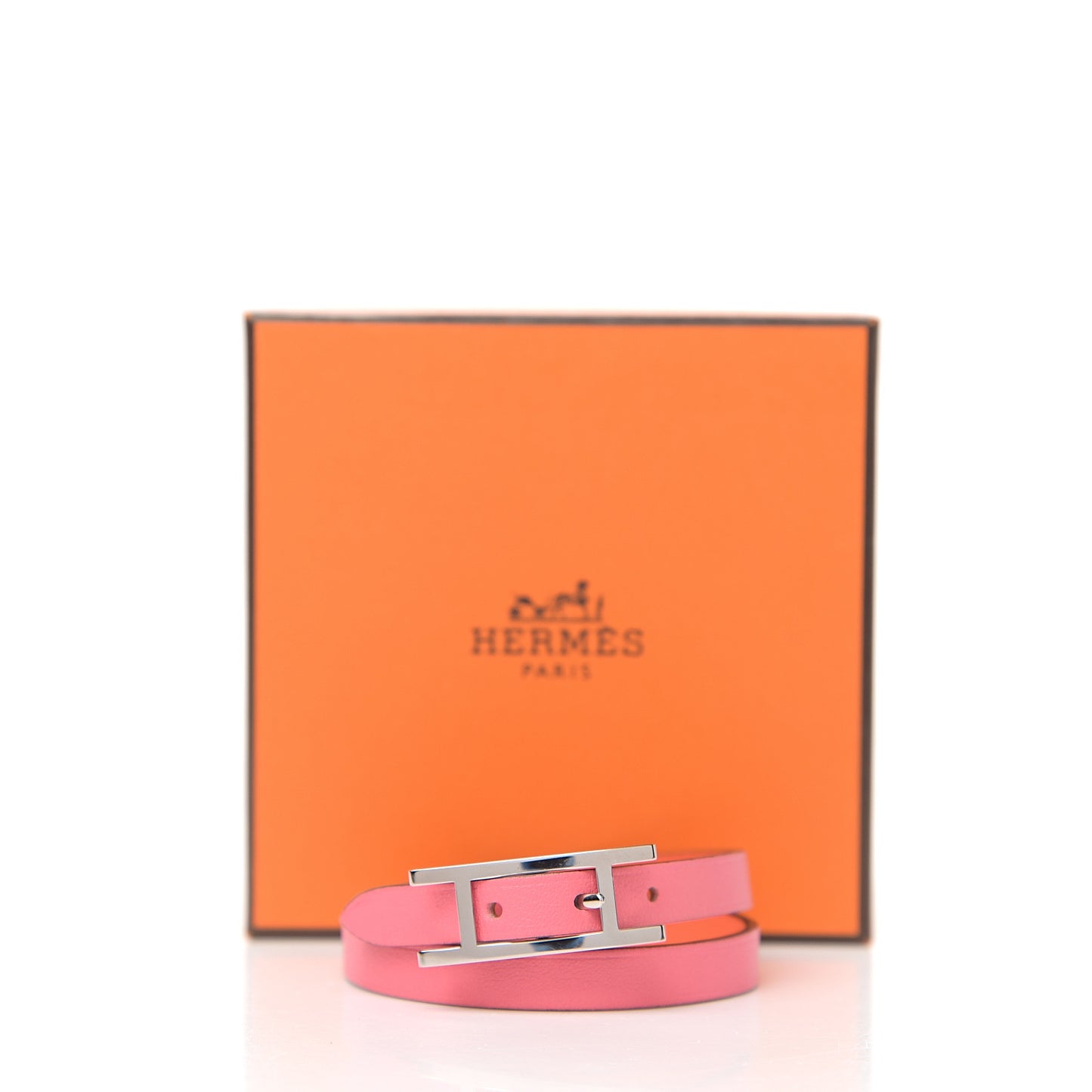 Swift Behapi Double Tour Reversible Bracelet XS Rose Azalee Orange Poppy