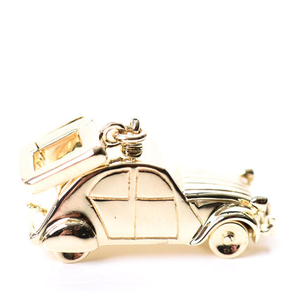 Louis Vuitton 18K Yellow Gold Safran Citroen Car Charm 5 of 7