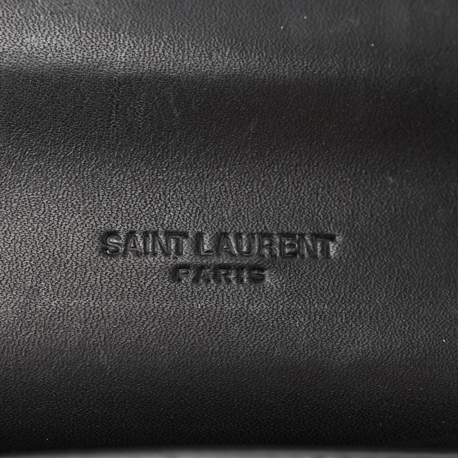 Saint Laurent Smooth Calfskin Classic Monogram Small Kaia Satchel Black 6 of 9