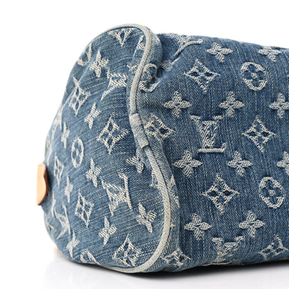 Louis Vuitton Monogram Denim Neo Speedy Blue 8 of 10