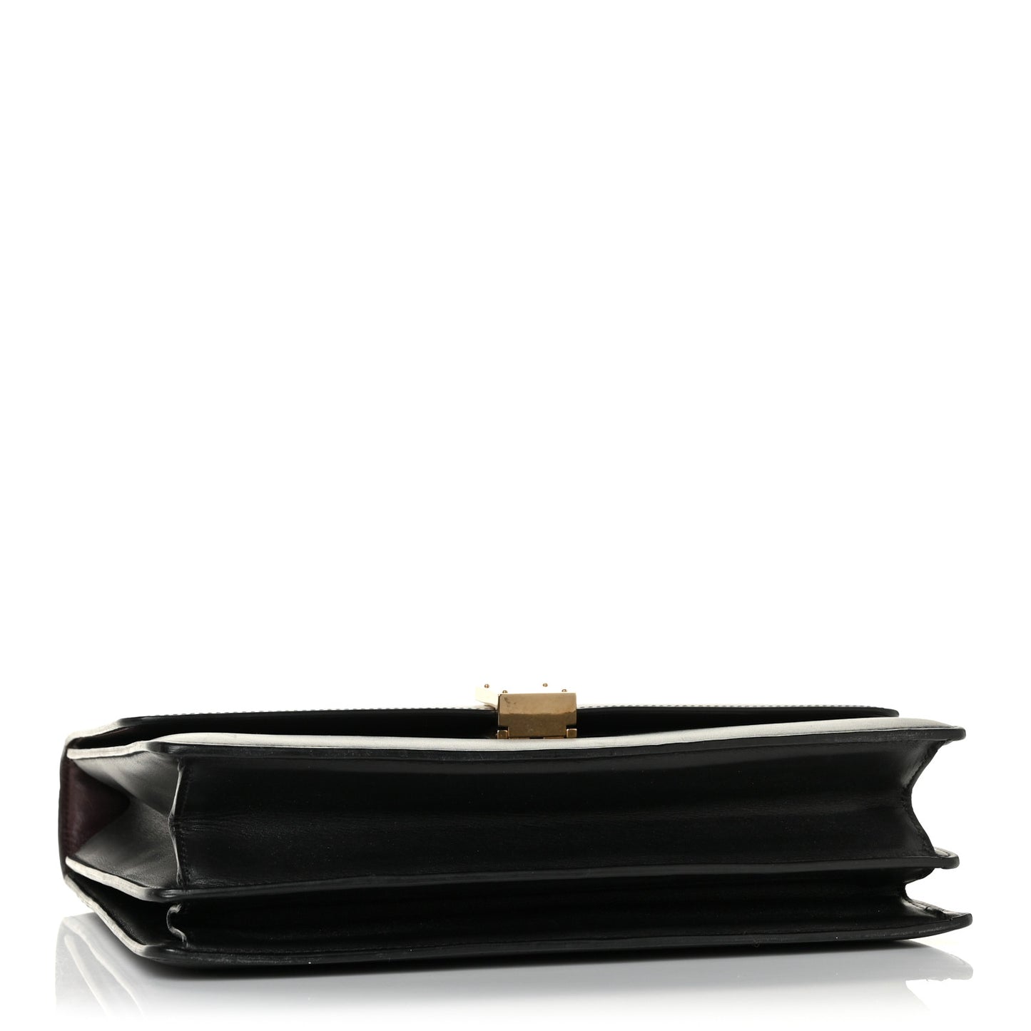 Smooth Calfskin Large Case Black
