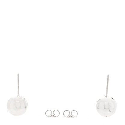 Tiffany Sterling Silver 10mm HardWear Ball Earrings 3 of 4