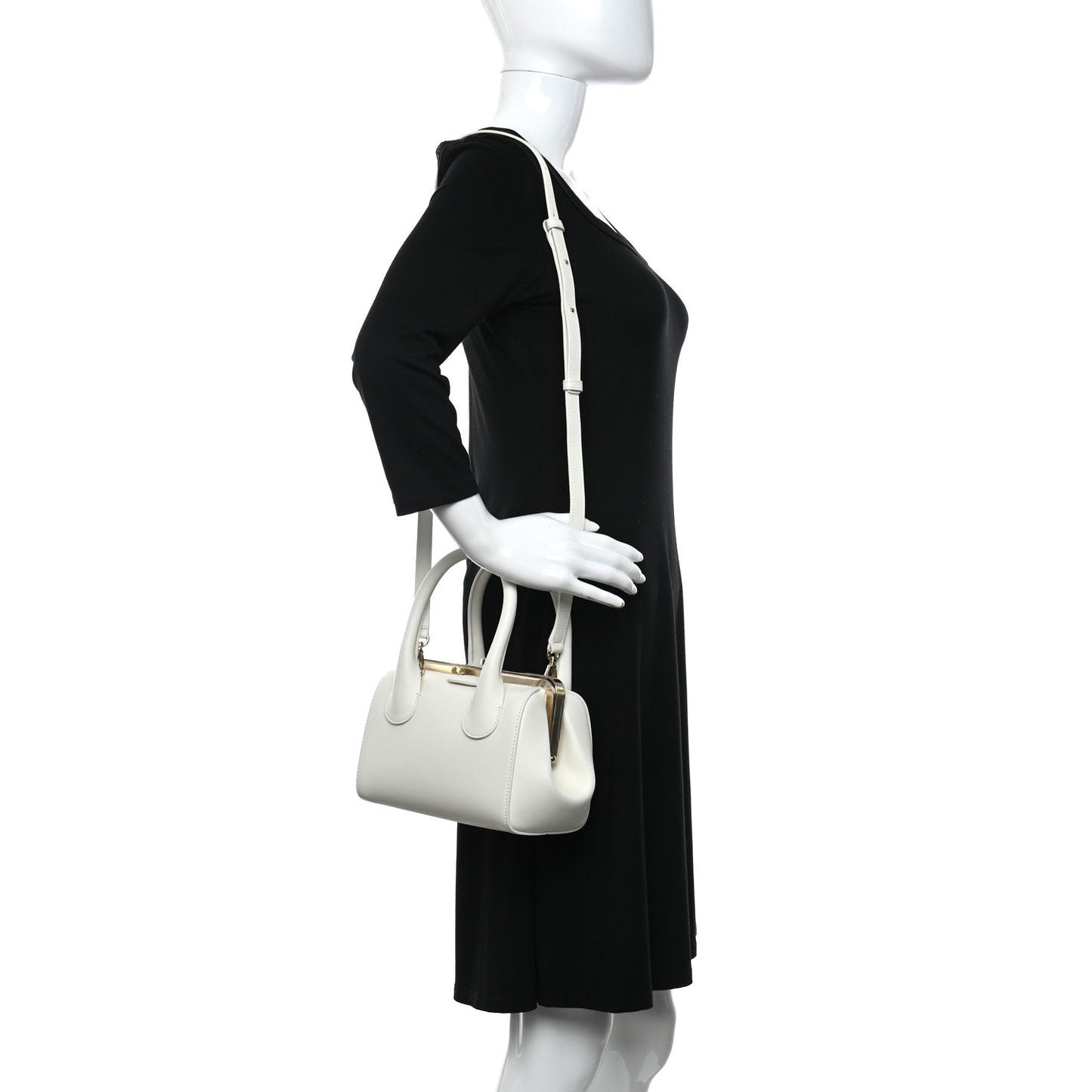 Calfskin Small Joyce White