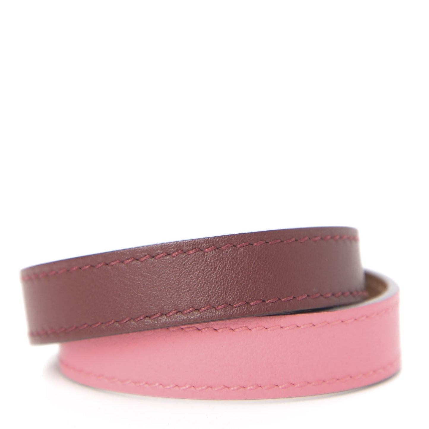 Swift Kelly Double Tour Bracelet T2 Rouge H Rose D'ete