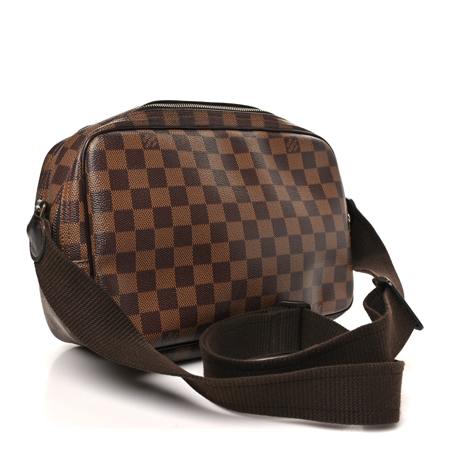 Louis Vuitton Damier Ebene Reporter PM 3 of 10