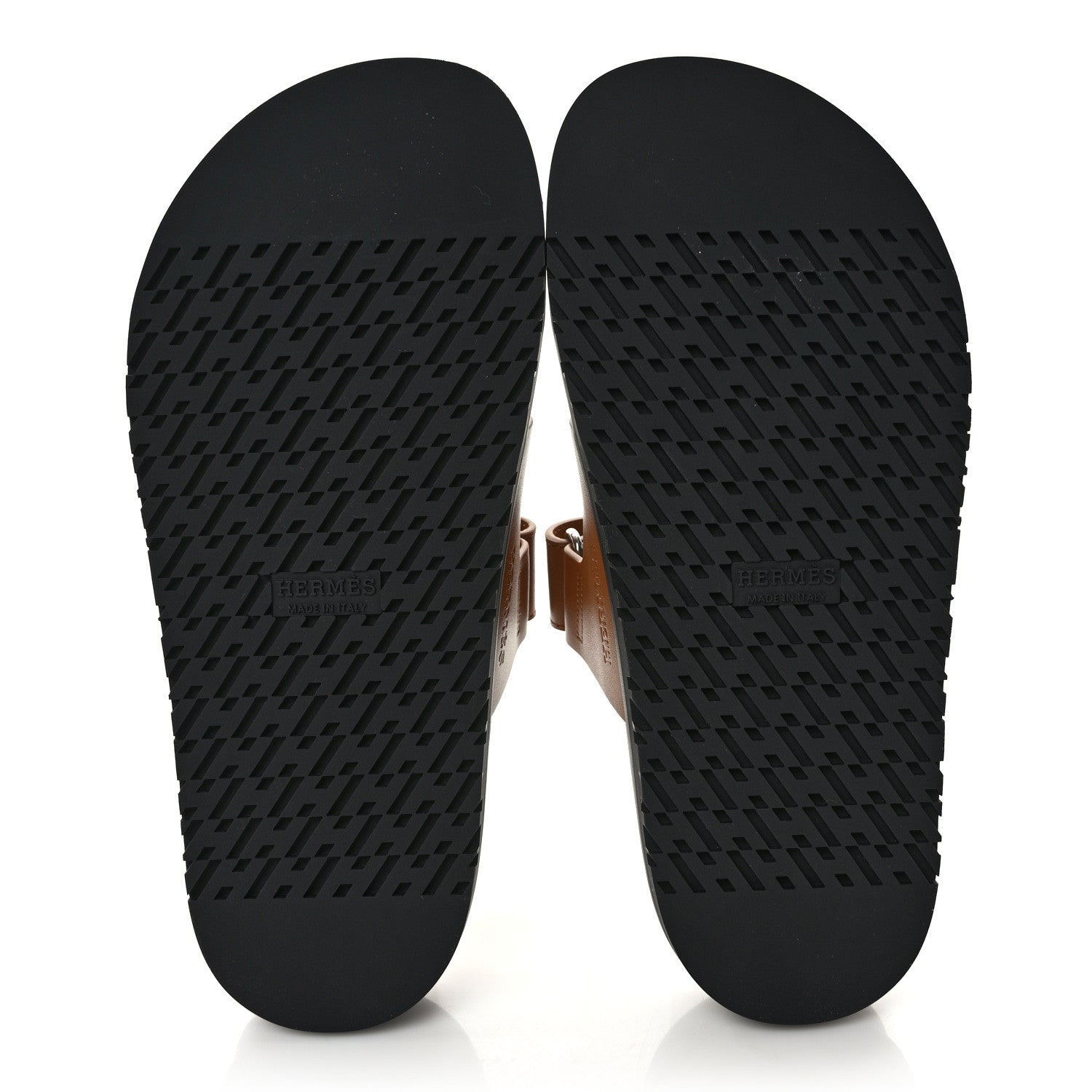 Hermes Calfskin Womens Chypre Sandals 36.5 Naturel 5 of 9