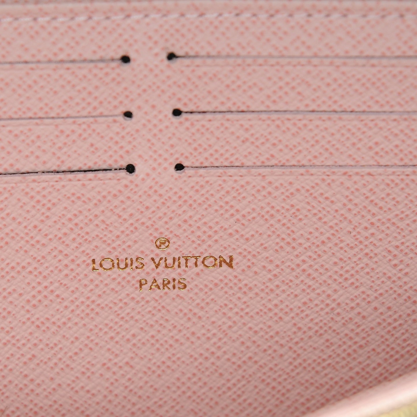 Monogram Zippy Wallet Rose Ballerine